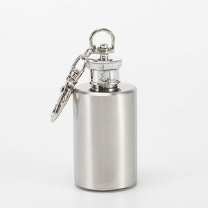 Mini Botella de Vino Portátil de 1 Onza, de Acero Inoxidable 304, con Forma de Cilindro, para el Hogar, con Llavero, Segura para Contacto con Alimentos, con Logotipo Personalizado, Clásica y Moderna - Product Image 2