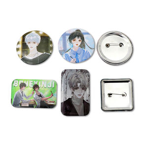 カスタムロゴ高品質ブリキピンティンプレートバッジ栓抜き付き - Product Image 5