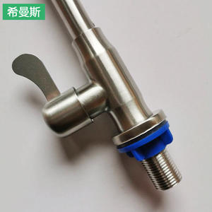 Robinet de cuisine Himans en acier inoxydable 304 à poignée unique, rotation à 360 degrés, montage sur plan, style moderne XMS-3202 - Product Image 1