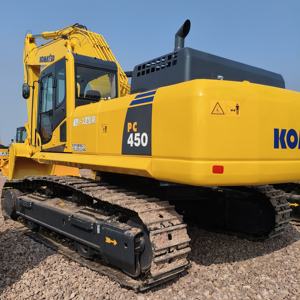 Prix avantageux – Excavatrice sur chenilles Komatsu PC450 d'occasion, modèle grand format 45 tonnes, d'origine japonaise, faible nombre d'heures <span class=keywords><strong>de</strong></span> travail, à vendre - Product Image 3