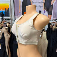 Débardeur de compression pour femme, gaine amincissante sans armatures, soutien-gorge de sport respirant