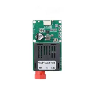 Module émetteur-récepteur optique TTL DC5.5-26V Ciel/Terre 1 canal vidéo TTL optique vers fibre - Product Image 2