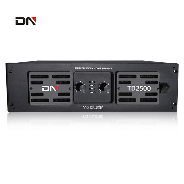 DN 2x2500W 5000W 8000W TD Professional Audio Power Amplifier Professional 10000W 2 Channel Audio Amplifier