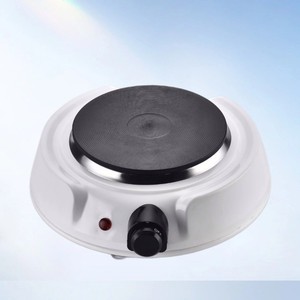 Nouvelle Conception Plaque Chauffante Électrique Simple 1200W en Acier Inoxydable avec Surface en Fonte, Réglable, pour Comptoir - Product Image 2