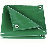 Bâche industrielle tissée unie enduite de PE épaissi, imperméable, résistante aux UV et à l'abrasion, robuste 120g, pour couverture de voiture