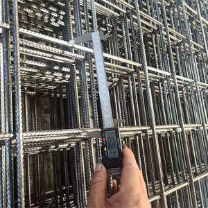 Maille <span class=keywords><strong>de</strong></span> barre d'acier d'armature galvanisée <span class=keywords><strong>pour</strong></span> la dalle en béton et la base emploient le grillage soudé - Product Image 3