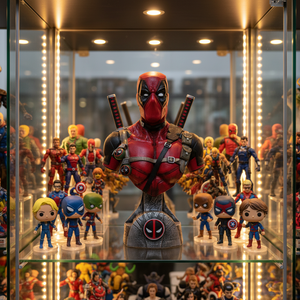 Statue en résine de <span class=keywords><strong>personnage</strong></span> de dessin animé, art populaire, ornement de table, buste de <span class=keywords><strong>personnage</strong></span>, sculpture, figurine d'anime personnalisée - Product Image 4