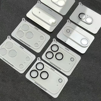 Protecteur d'objectif 3D HD anti-rayures en verre trempé pour iPhone 17 17 Pro Max 17 Air