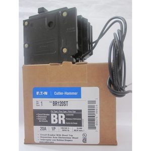 อีตัน คัทเลอร์-แฮมเมอร์ BR120ST 1P 20A 120/240V เซอร์กิตเบรกเกอร์ชนิด Shunt Trip - Product Image 1