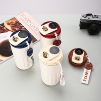 Portable 316 Acier Inoxydable Café Thermos Tasse Affichage Intelligent De La Température Haute-Recherche Moderne Souvenir Boire Direct