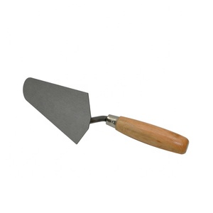 Mango de madera, tapa de metal <span class=keywords><strong>18</strong></span> cm acero <span class=keywords><strong>al</strong></span> carbono bricky paleta herramienta Drywall - Product Image 6