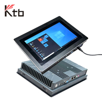 Monitor de Pantalla Táctil Industrial KTB de 10.1 Pulgadas, Panel LCD de 10.1 Pulgadas Compatible con Android y Windows, Resistente al Agua IP65