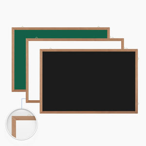 <span class=keywords><strong>Tableau</strong></span> magnétique <span class=keywords><strong>Tableau</strong></span> noir encadré en bois - Product Image 6