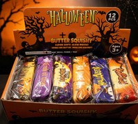 Jouet Squishy Halloween Thème Effrayant 5 Modèles à Remontée Lente Anti-Stress Sensoriel Kawaii Cadeau Nouveauté