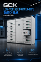 Armoire industrielle haute tension à double protection 110 kV/10 kV, 630 A, personnalisable pour le contrôle de puissance et la sécurité