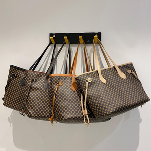 Vente en gros de sacs à main pour femmes de style luxe, sacs à main de marque au design original, grande capacité, en cuir véritable, pour le shopping - Product Image 2