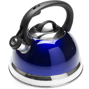 Bollitore Fischietto in Acciaio Inossidabile da 3L di Alta Qualità, <span class=keywords><strong>Teiera</strong></span> Blu con Manico Resistente al Calore, Ecologico <span class=keywords><strong>per</strong></span> Fornelli a Gas e a Induzione - Product Image 6