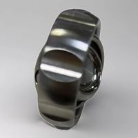 Nouveau Spinner Anti-Stress en Acier Inoxydable pour Adultes, Usiné CNC, Gyroscope Mécanique, Réducteur de Pression, Fil EDM Anti-Équilibre