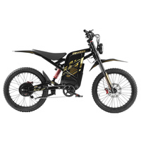 Moto électrique tout-terrain 2000W pour adultes, directement de l'usine, 48V 25Ah, autonomie de 65 miles, OEM ODM