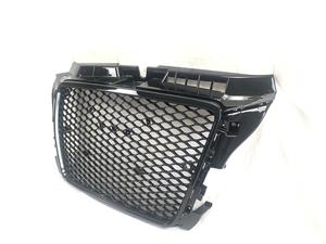 ABS Matériel Noir Maille <span class=keywords><strong>RS3</strong></span> Style <span class=keywords><strong>RS3</strong></span> <span class=keywords><strong>LOOK</strong></span> GRILL <span class=keywords><strong>8P</strong></span> 2008-2012 Grille Avant pour <span class=keywords><strong>A3</strong></span> <span class=keywords><strong>8P</strong></span> - Product Image 3
