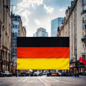 Wholesale Custom Logo 2026 Football Sport Portable Polyester European Countries World Germany <b>Flags</b> for Outdoor Use - Product Image 6