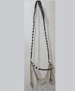 Luxury Leather Horse Show Halter Brass <b>Hardware</b> Finish Suitable For Training Competition And High End Equestrian Display - Product Image 2