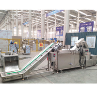 Ligne de production de frites de pommes de terre et de carottes Yazhong, ligne de transformation de chips de pommes de terre, machine à peler, couper et frire les patates douces