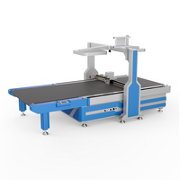 Mesin Pemotong Otomatis CNC CCD Pisau Osilasi 1625 Plus untuk Produk Kulit dengan Proyektor