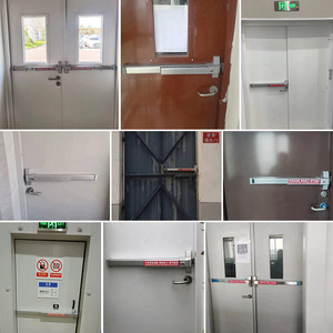 Dispositivo de saída de emergência Anti-Panic Lever Handle Lock para Fire Door Escape <span class=keywords><strong>Exit</strong></span> Push Key Desbloquear Fire Safety Lever com chave - Product Image 3