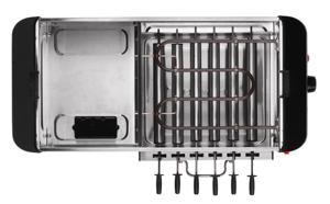 <span class=keywords><strong>Plancha</strong></span> Eléctrica 3 en 1, Parrilla para BBQ y Olla Caliente con Control de Temperatura Ajustable, Antiadherente, 1500W, para Uso Doméstico - Product Image 2
