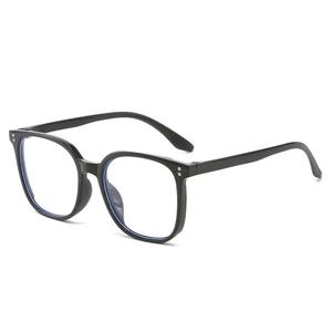 Lunettes d'ordinateur ultralégères, monture rectangulaire noire, protection anti-lumière bleue pour femmes, verres Plano, lunettes de performance - Product Image 2