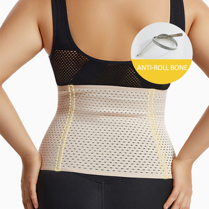 Korset Fajas Colombia kustom untuk wanita grosir korset Mesh Breathing <span class=keywords><strong>Waist</strong></span> Cinchers <span class=keywords><strong>Trainer</strong></span> pembentuk pinggang - Product Image 3
