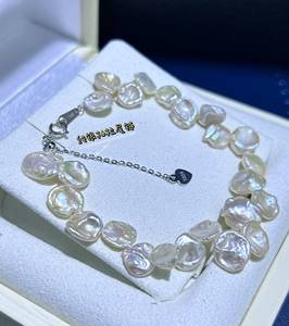 Đặc biệt cung cấp Vòng tay ngọc trai cánh hoa ~ siêu cá tính!! Mỗi ngọc trai là duy nhất S925 Clasp - Product Image 1