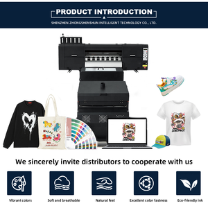 Factory Price 4head Inkjet 60cm DTF <strong>Printer</strong> with Powder Shaker and Dryer Support 1 Year Warranty - Product Image 4
