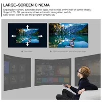 Lunettes intelligentes AR 3D VR Xreal OEM 1080p HD avec dioptrie réglable, noir/blanc, transmission de données, équipement de charge au sol, accessoire