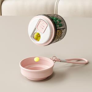 Best-seller Boîte à pharmacie en plastique portable avec compartiments Mini stockage de voyage multifonctionnel Cross-Border Hit - Product Image 1