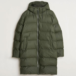 Long Puffer <b>Coat</b> Winter Jacket Warm Outerwear <b>Full</b> <b>Length</b> Lightweight Polyester Jacket for Casual Fashion Puffer Jacket - Product Image 1
