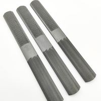 Limes à bois quatre en acier 8 pouces, lime de haute qualité mi-circulaire et plate pour le travail du bois, lime multifonction