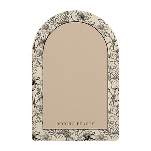 Alfombra ovalada para silla de oficina, de fibra de poliéster, antideslizante, con diseño abstracto, para silla giratoria de computadora - Product Image 3