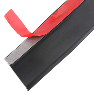 2.5M Universal PU Front Bumper Lip Splitter <b>Rubber</b> Protector Car Front Spoiler Skirt Anti-Collision <b>Strip</b> With 3M Tape - Product Image 4