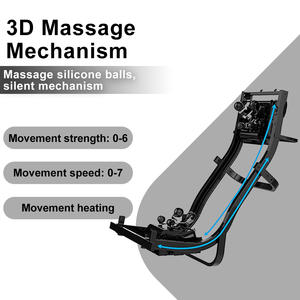 Ergonomischer Roboter-Rücken-Lendenwirbelstütze Anti-Schwerkraft-<span class=keywords><strong>Massage</strong></span>-Stuhl mit Wärmefunktion und <span class=keywords><strong>MP3</strong></span> - Product Image 4