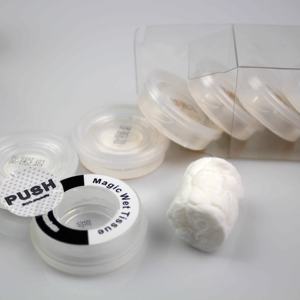 Serviettes humides magiques jetables, lot de 50 pièces, pour le nettoyage des doigts - Product Image 5