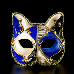 หน้ากากปาร์ตี้สไตล์เม็กซิกัน หน้ากากครึ่งหน้าแนวอนิเมะ สำหรับงานเทศกาล ปาร์ตี้แฟนซี หน้ากากแต่งหน้าสไตล์ยุโรปและอเมริกา รูปแบบหน้ากากจิ้งจอก - Product Image 4