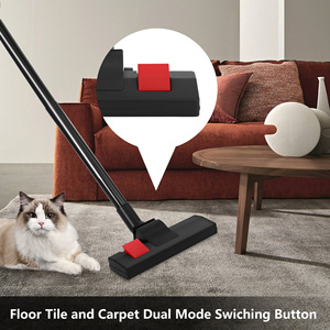 Handheld <b>Vacuum</b> Cleaner With Flat Nozzle 5m Cord <b>Portable</b> Electric Dry Cleaning Dust Bin Blue Black - Product Image 4
