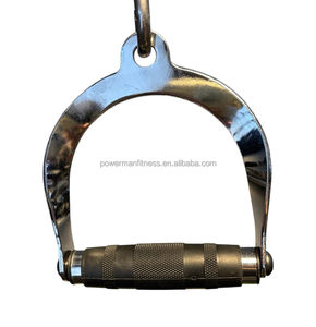 Accesorios para Cables de Gimnasio POWERMAN <span class=keywords><strong>FITNESS</strong></span>, Manijas de Acero Integradas para Poleas de Gimnasio Comercial - Product Image 3