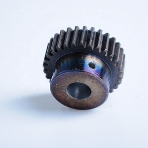 Engrenages hélicoïdaux spéciaux OEM, norme interne, en acier inoxydable, usinage CNC, transmission automatique, 35 dents, alésage 8 mm, grand engrenage droit - Product Image 6