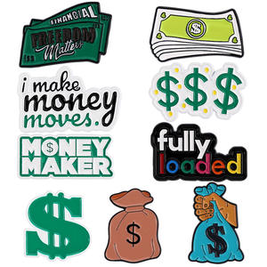Geen Minimum Fabriek Op Maat Geld Pin Zacht Email Anime Cartoon Reversspelden Metalen Badge Hard Email Pin - Product Image 2