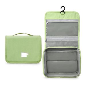 Toiletry <b>Bag</b> Travel <b>Bag</b> With Hanging Hook Water-resistant Makeup Cosmetic <b>Bag</b> Travel Organizer for <b>Make</b> <b>up</b> Accessories - Product Image 1