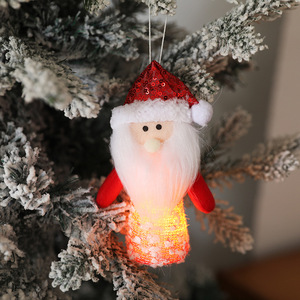 New Year <b>Mini</b> Cute Snowman Doll <b>Christmas</b> <b>Tree</b> Decorations Light Window Scene Setting Props Wholesale Factory Supply - Product Image 2