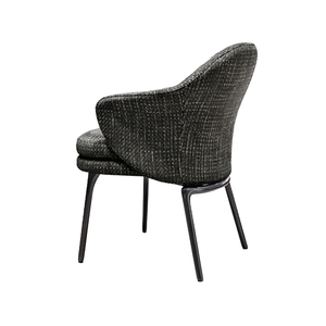 Silla de Comedor Moderna de Lujo con Brazos, Personalizable, de Tela, para Comedor, en Nuevo Diseño - Product Image 4
